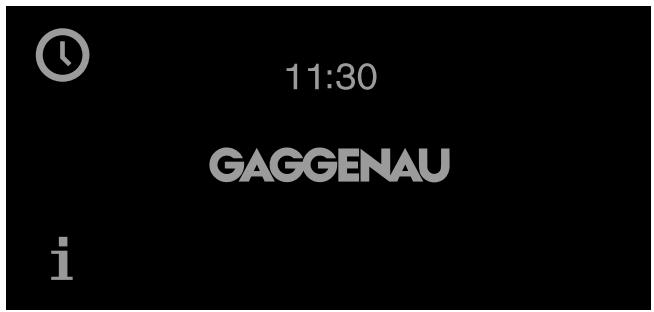 GAGGENAU BOP 211 111 - Calling up the timer menu - 1