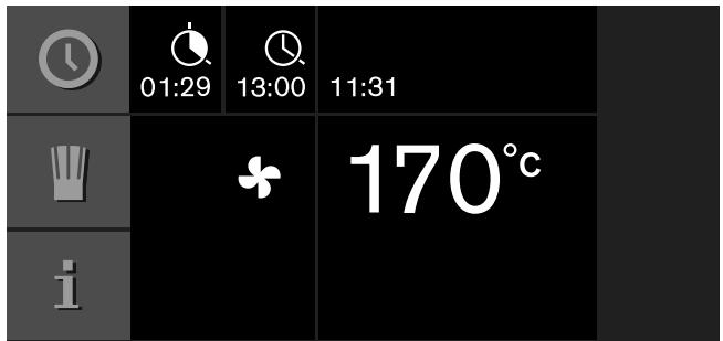 GAGGENAU BOP 211 111 - Setting a cooking time - 2
