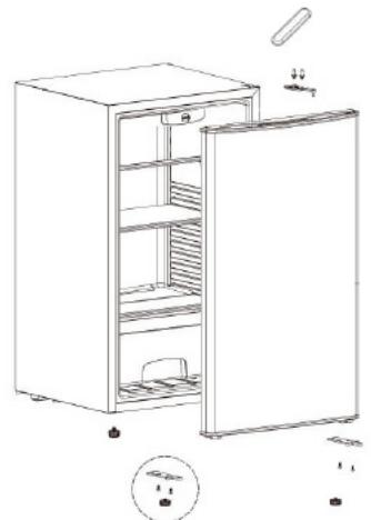 TRISTAR KB-7390 - INSTRUCCIONES PARA CAMBIAR LA APERTURA DE LA PUERTA - 1