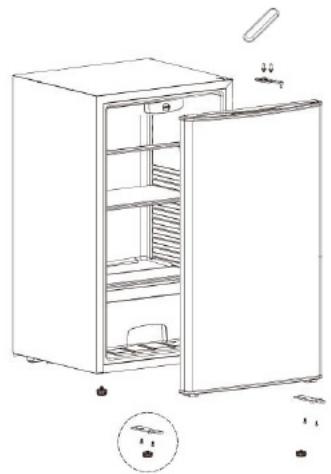 TRISTAR KB-7390 - DOOR REVERSAL INSTRUCTIONS - 1
