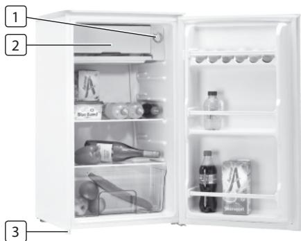 TRISTAR KB-7390 - BESKRIVNING AV DELAR - 1