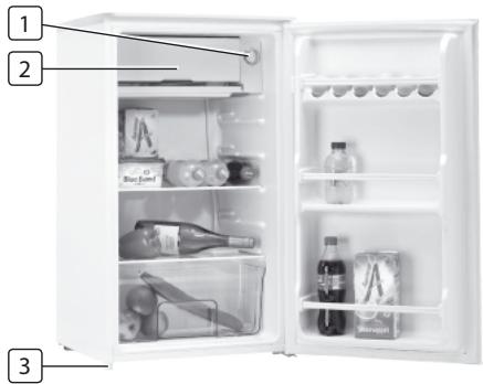 TRISTAR KB-7390 - DESCRIZIONE PARTI - 1