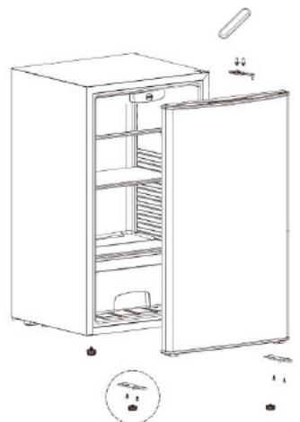 TRISTAR KB-7390 - ISTRUZIONI PER L'INVERSIONE DELLO SPORTELLO - 1