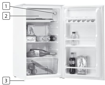 TRISTAR KB-7390 - DESCRICAO DAS PEÇAS - 1