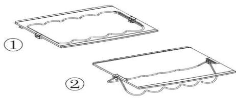 HAIER A2FE635CSJ - Utilizarea suportului pentru vinuri din sârmă - 1
