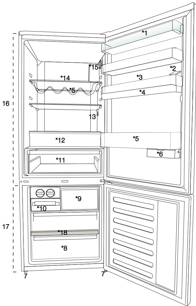 BEKO BRCNE560K40DSN - Votre réfrigérateur - 1