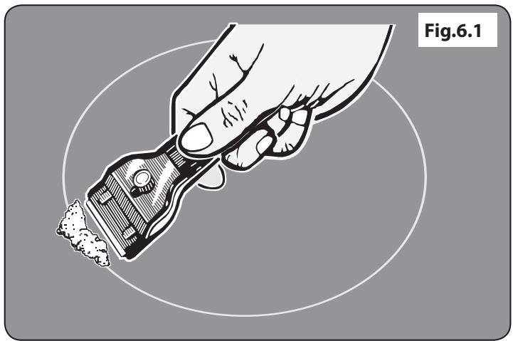 FALCON CLASSIC 90 INDUCTION - Nettoyage des Déversements Brûlés - 1