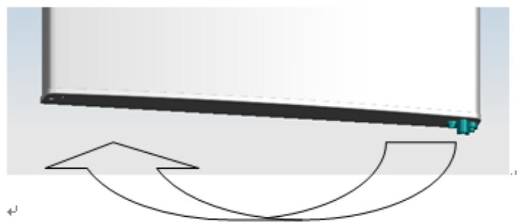 TEKA FTM 410 - 2.2Reversing the Door Swing - 7