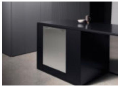 MIELE DG6 200 IN - Habillage frontal PureLine pour lave-vaisselle entièrement intégrables - 1