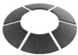 MIELE DG6 200 IN - Filtre à charbon actif Longlife AirClean régénérant DKF 25-R - 1