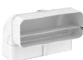 MIELE DG6 200 IN - Coude de conduit horizontal DFK-BH 45 - 3