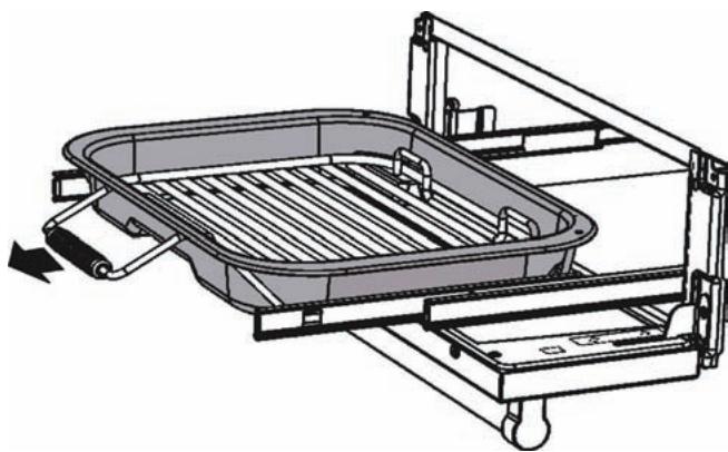 FALCON PROFESSIONAL 1092 DELUXE DUAL FUEL - Glide-Out™ grill - 1