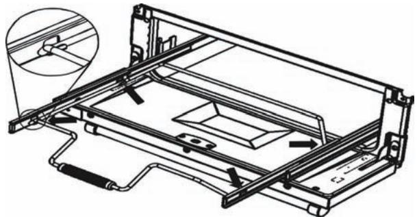 FALCON PROFESSIONAL 1092 DELUXE DUAL FUEL - Glide-Out™ grill - 2