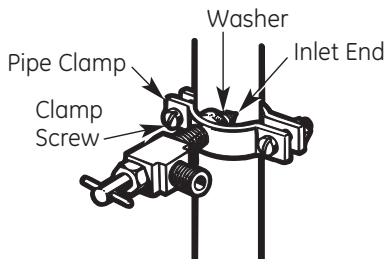 GE GBR20DTERWW - TIGHTEN THE PIPE CLAMP - 1