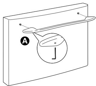 GE GBR20DTERWW - ATTACH THE FREEZER DOOR HANDLE Stainless steel and plastic handles: - 1