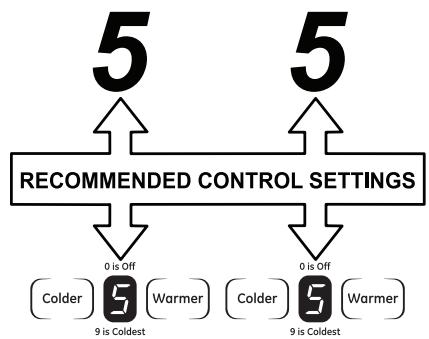 GE GBR20DTERWW - SET THE CONTROLS - 1