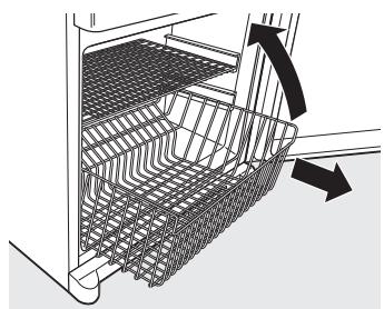 GE GBR20DTERWW - Freezer Shelf and Basket - 1