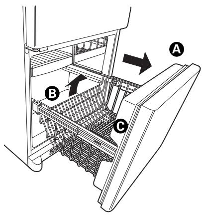 GE GBR20DTERWW - REMOVE THE BASKET - 1