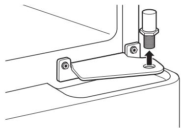 GE GBR20DTERWW - REMOVE THE FREEZER DOOR - 1