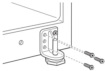 GE GBR20DTERWW - INSTALL BOTTOM HINGE AND LEVELING LEG - 3