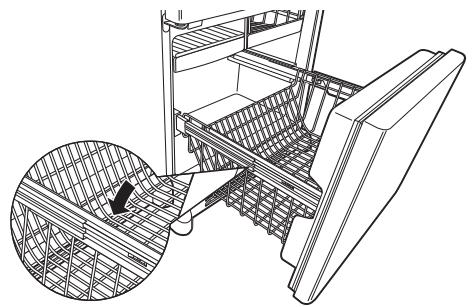 GE GBR20DTERWW - REPLACE THE FREEZER BASKET - 1