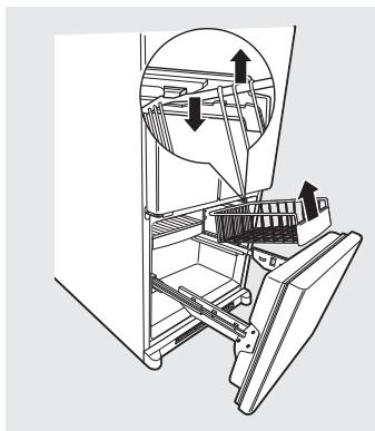 GE GBR20DTERWW - When replacing the deep full-width basket: - 1