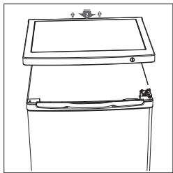 DOMO DO924DV - CHANGEMENT DU SENS D'OUVERTURE DE LA PORTE - 2