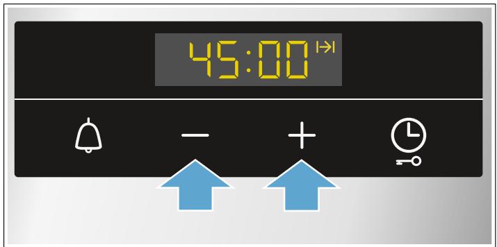 BALAY 3HB4331X0 - Setting the cooking time - 2