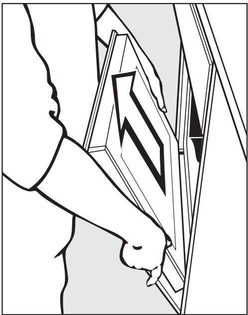 MIELE H 6165 BP - Démontage de la porte - 3