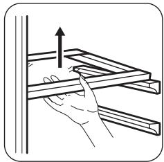 ZANUSSI ZRT27100WA - Glazen legplanken - 1