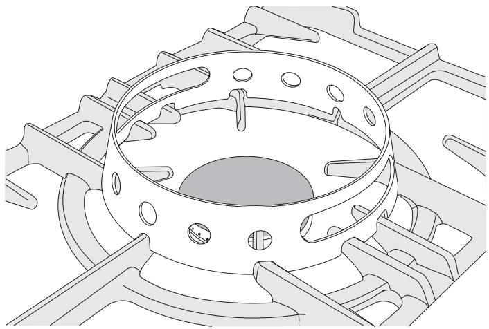 FALCON PROFESSIONAL 1092 CONTINENTAL INDUCTION - Brûleur Wok central - 1