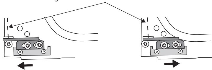 FALCON PROFESSIONAL 1092 CONTINENTAL INDUCTION - Réglage de l'angle de la porte du four - 3