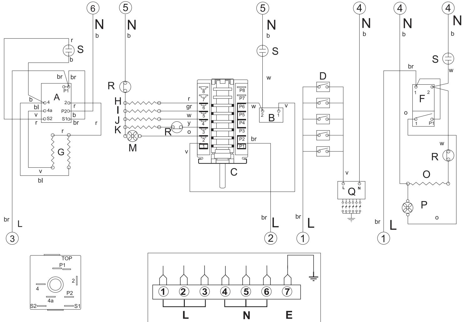 FALCON PROFESSIONAL 1092 CONTINENTAL INDUCTION - Onderhoud - waarschuwing - 1