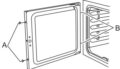 FALCON PROFESSIONAL 1092 CONTINENTAL INDUCTION - Verwijden van het buitenste deurpaneel van de oven - 1