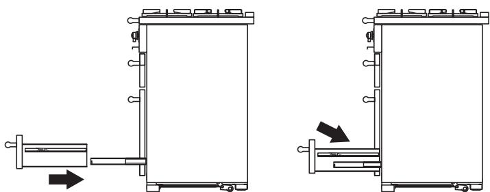 FALCON PROFESSIONAL 1092 CONTINENTAL INDUCTION - De lade waar terugplaatsen - 1