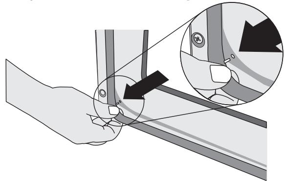 FALCON PROFESSIONAL 1092 CONTINENTAL INDUCTION - Verwijdersen van de afdichting van de ovendeur - 1