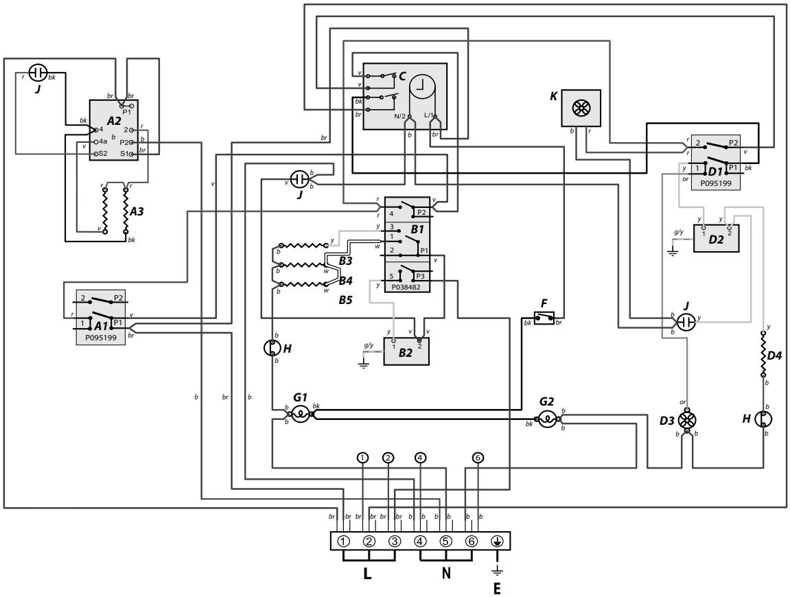 FALCON PROFESSIONAL 110 DELUXE INDUCTION - Four Conventional - 1