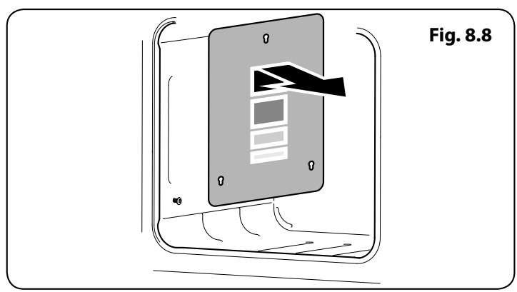 FALCON PROFESSIONAL 110 DELUXE INDUCTION - Déposer les panneaux pour nettoyer l'intérieur en émail - 2