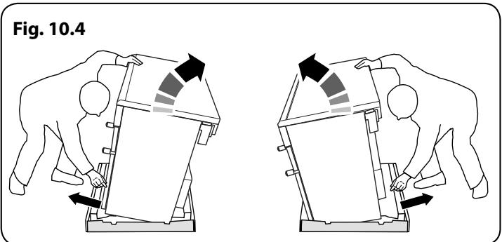 FALCON PROFESSIONAL 110 DELUXE INDUCTION - Déplacement de la Cuisinière - 6