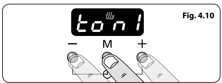 FALCON PROFESSIONAL 110 DELUXE INDUCTION - Changer la fréquence de l'alarme - 5