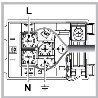 HOTPOINT FT8501AVHAS - Elektroanschluss - 1