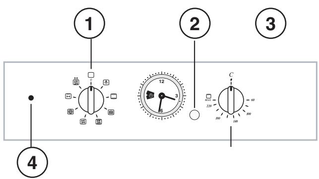 HOTPOINT FT8501AVHAS - Panel de control - 1