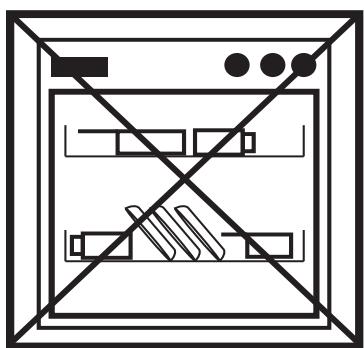 STOVES STERLING DELUXE S1000EI - À ne pas faire - 3