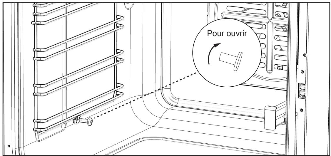 STOVES STERLING DELUXE S1000EI - Retrait des glissières de plateau - 1