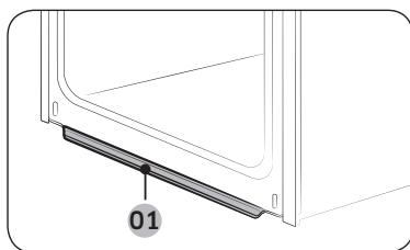 SAMSUNG NV68R3371BS/EF - Wateropvangbak - 1