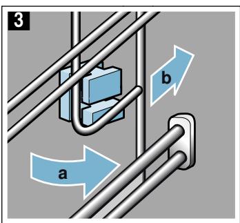 BOSCH CMG6764S1 - Detaching the rails - 3