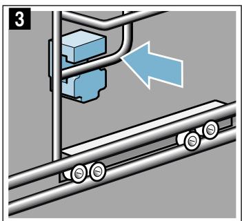 BOSCH CMG6764S1 - Attaching the rails - 4
