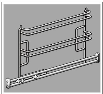 BOSCH CMG6764S1 - Attaching the rails - 1