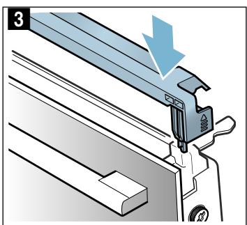 BOSCH CMG6764S1 - Removing the door cover - 3