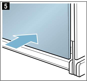 BOSCH CMG6764S1 - Fitting the door panels on the appliance - 5